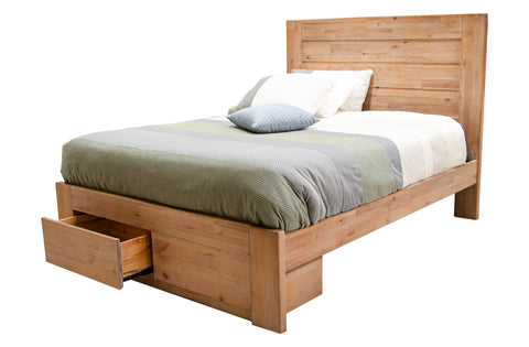 Kirkland  King Bed  (with foot drawers)