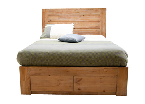Kirkland Queen Bed (with Drawer Bedfoot)