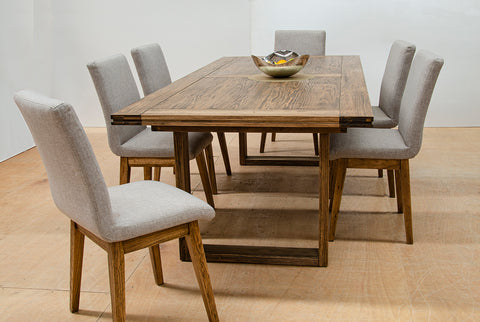 Zizzi  9pc 2.4m Dining Table Set